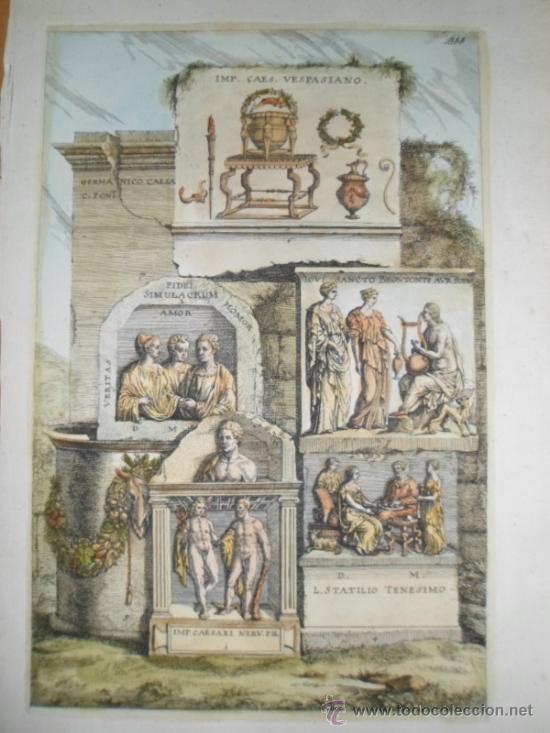Arte: Escenas romanas, 1679, Sandrart - Foto 3
