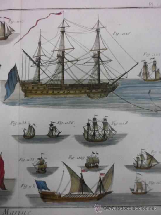 Arte: Embarcaciones a vela, 1760, Diderot/Bernard - Foto 5