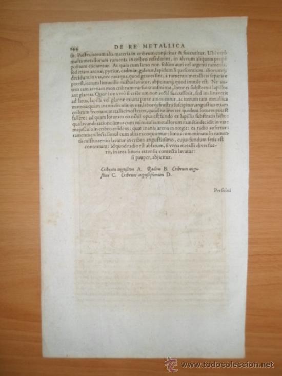 Arte: Escena de mineria, 1557, Agricola - Foto 2
