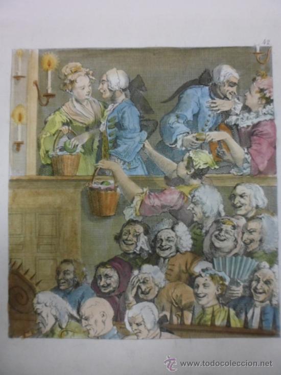 Arte: La audiencia de risa, 1784, William Hogarth - Foto 3