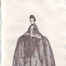 Arte: FULL DRESS OF A LADY OF NUREMBERG, IN 1755.