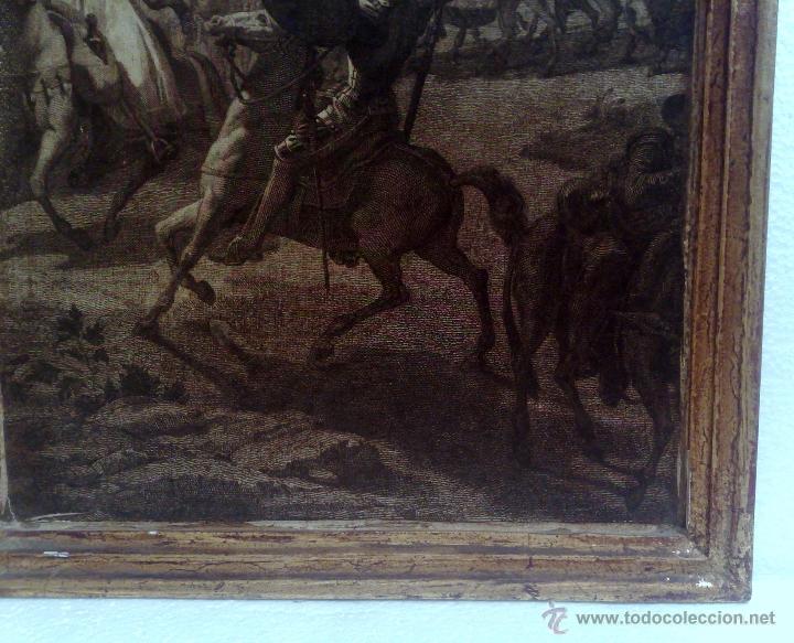 grabado-o-lamina-antigua-el-quijote-de-gus-comprar-grabados