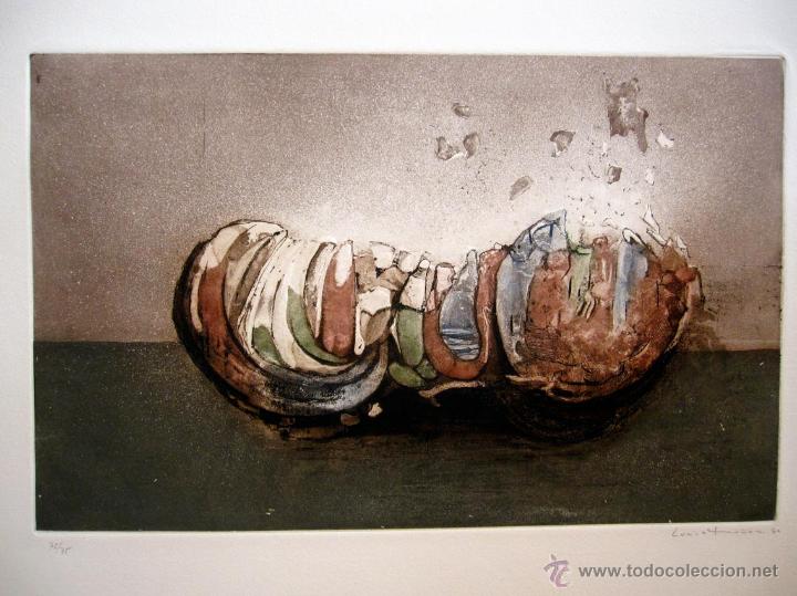 Arte: Aguafuerte 1980 Lucio Mu&ntilde;oz - Foto 2