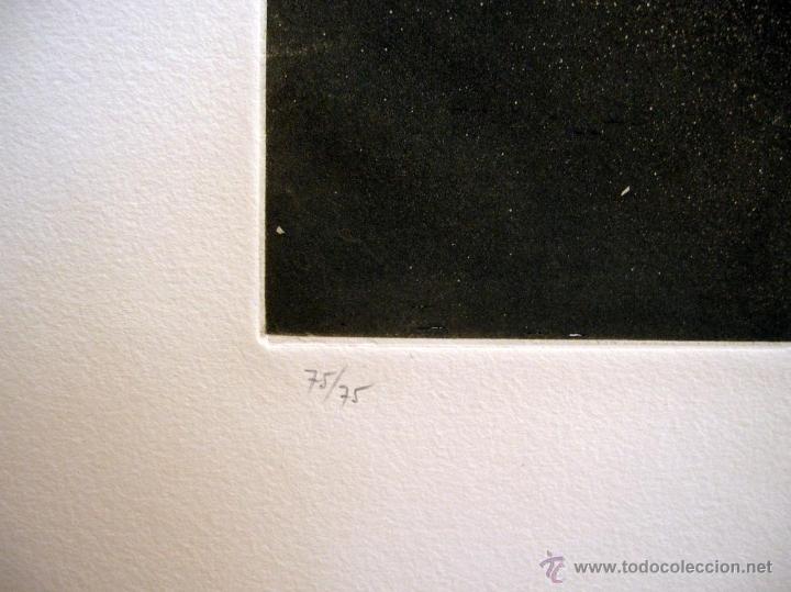 Arte: Aguafuerte 1980 Lucio Mu&ntilde;oz - Foto 3