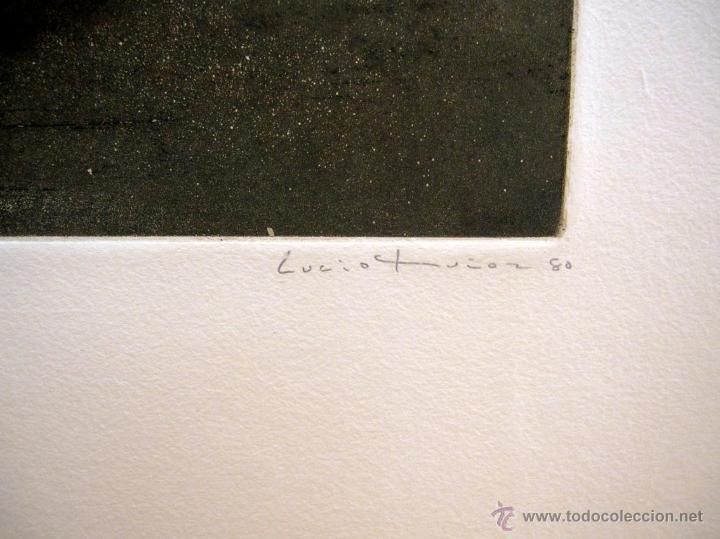 Arte: Aguafuerte 1980 Lucio Mu&ntilde;oz - Foto 4