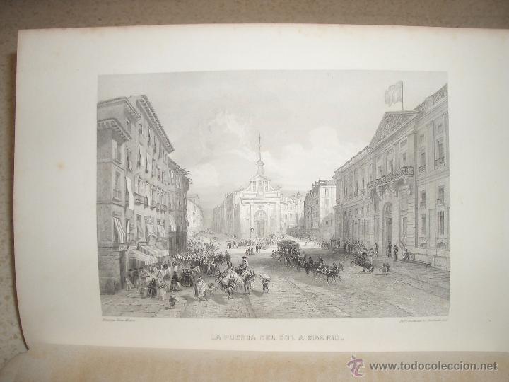 Arte: Grabado de los hermanos Rouargue. A&ntilde;o 1851. Madrid. Muy raro.