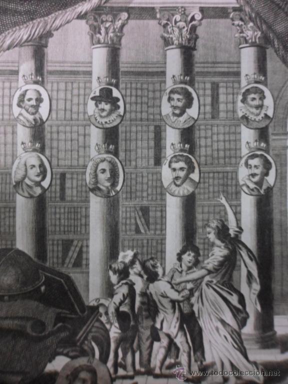 Arte: Frontispicio de libro hist&oacute;rico , 1784, Anderson - Foto 3