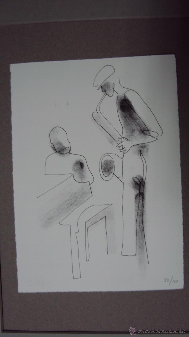 Kunst: GRABADO CALCOGRAFICO DE ANDREU ALFARO, FIRMADO Y NUMERADO