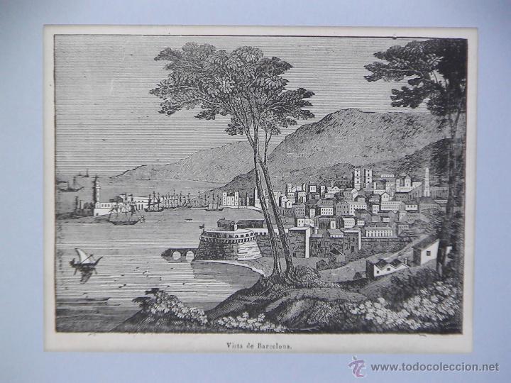 Kunst: Vista de Barcelona