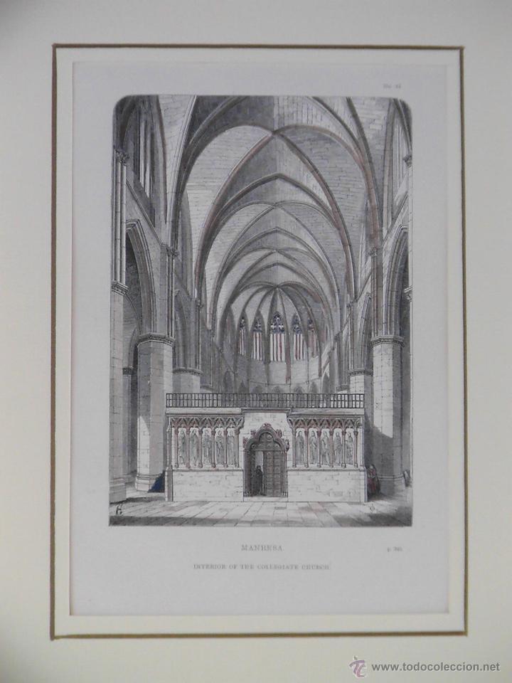 Kunst: Manresa. Interior of the Collegiate Church