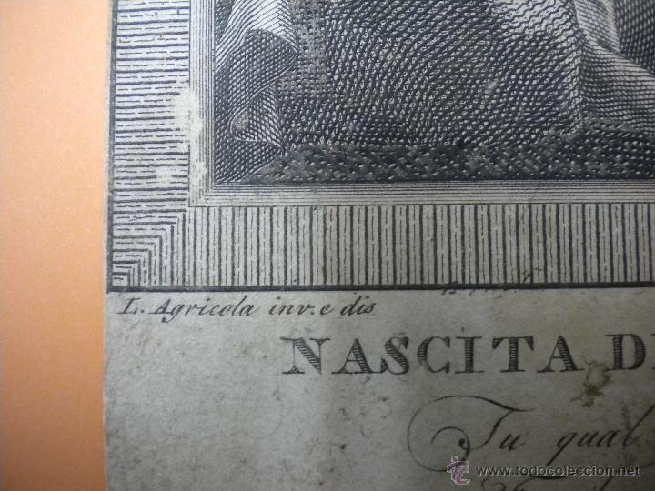 Arte: grabado antiguo 18X18 cm - Foto 2