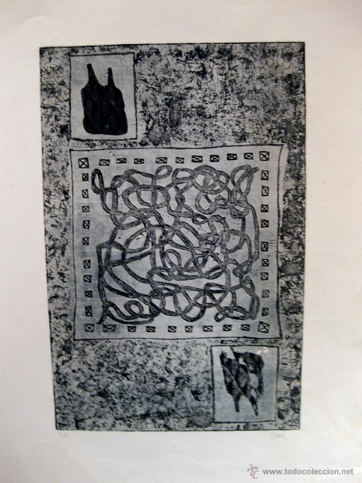 Arte: FRANCESC VIDAL. GRABADO ORIGINAL - Foto 1