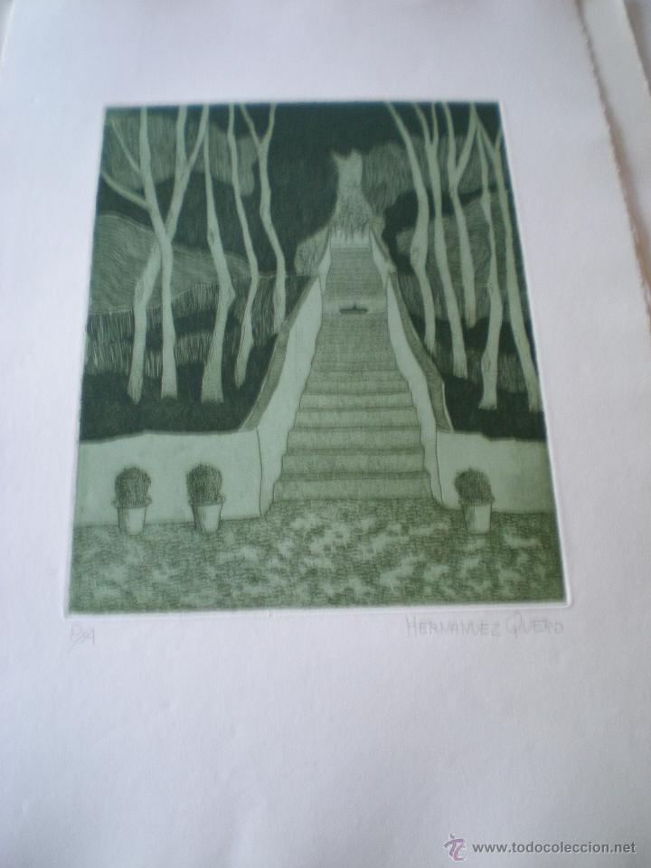 Arte: HERNANDEZ QUERO grabado - Foto 1