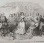 GRABADO ANTIGUO \ TEATRO FRANCÉS - ÓPERA 'ADRIANA LECOUVREUR', DRAMA EN 5 ACTOS Y EN PROSA (1849)