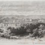 GRABADO ANTIGUO \ VISTA DE BAD ELSTER - VOIGTLANDE, SAJONIA, ALEMANIA (1867)