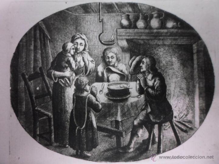 Arte: La cena familiar, 1786, David Deuchar - Foto 1