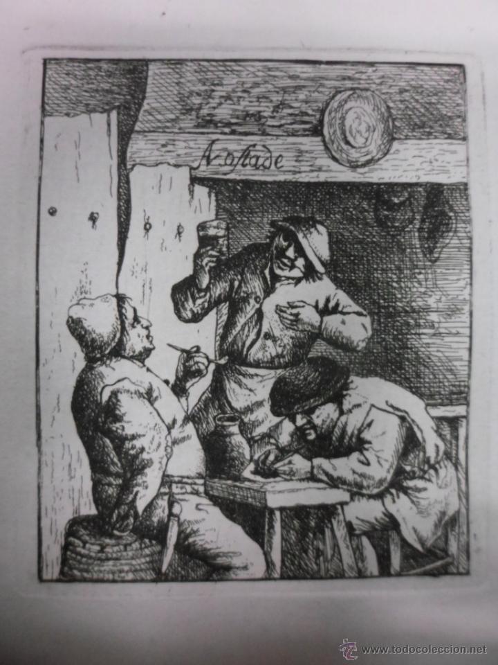 Arte: Hombres en una taberna, 1786, Adriaen Van Ostade - Foto 1