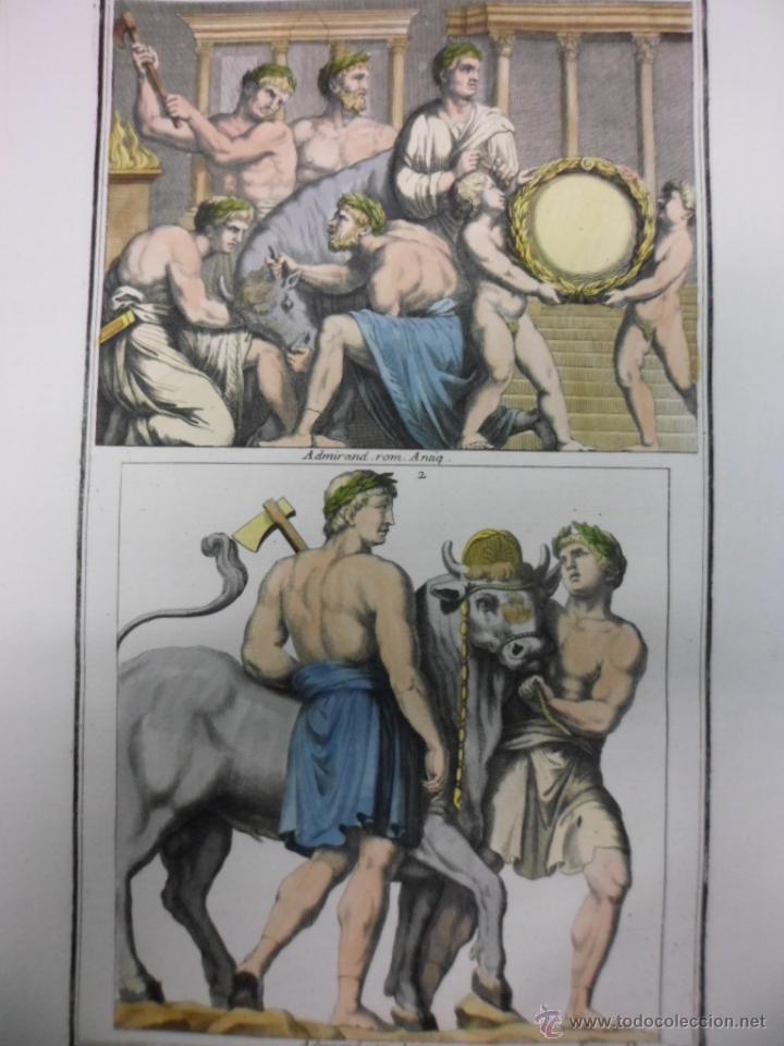 Arte: Sacrificio de un toro, 1719, Huge - Foto 3