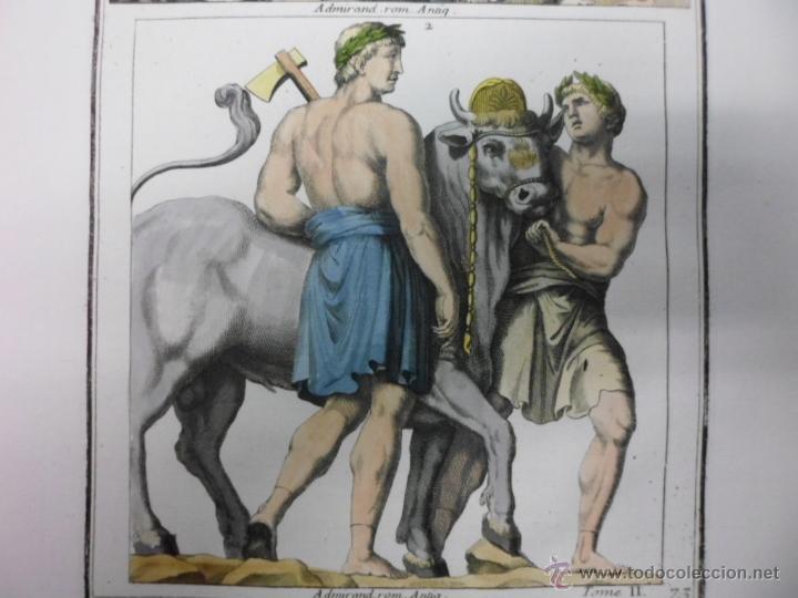 Arte: Sacrificio de un toro, 1719, Huge - Foto 5