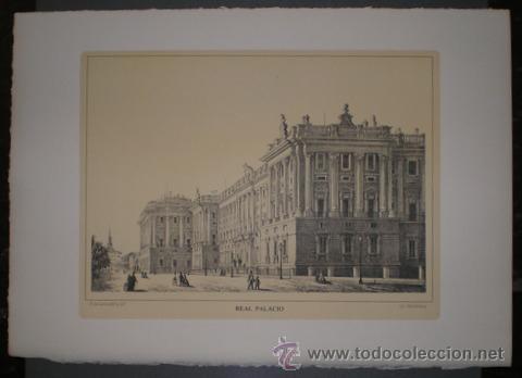Arte: LETRE, E. de: REAL PALACIO (Madrid). - Foto 1