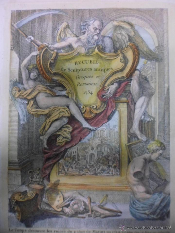 Arte: Portada de libro, 1755, Adam Lambert Sigisbert - Foto 3