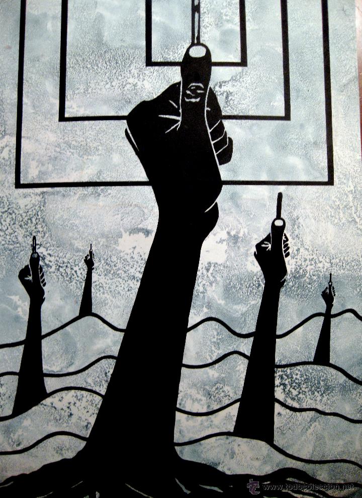 Arte: FRANCESC VIDAL GRABADO ORIGINAL. MONOTIPO - Foto 1