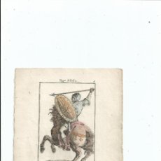Arte: SOLDADO DE CABALLERÍA LIGERA. TICIANO Y CÉSAR VECELLIO - 1794 - TRAJES DE ITALIA. Lote 42871991