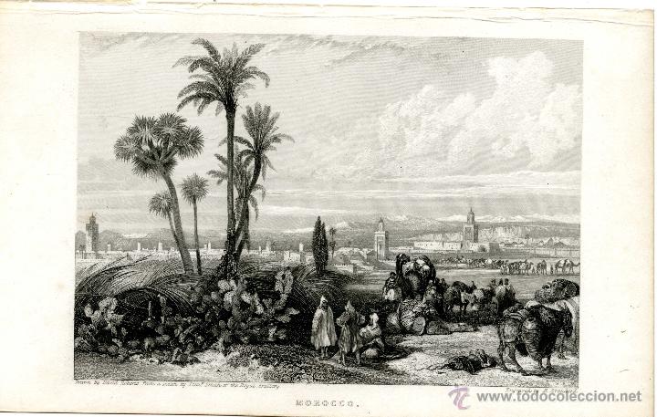 Arte: Morocco. David Roberts, 1837 - Foto 1