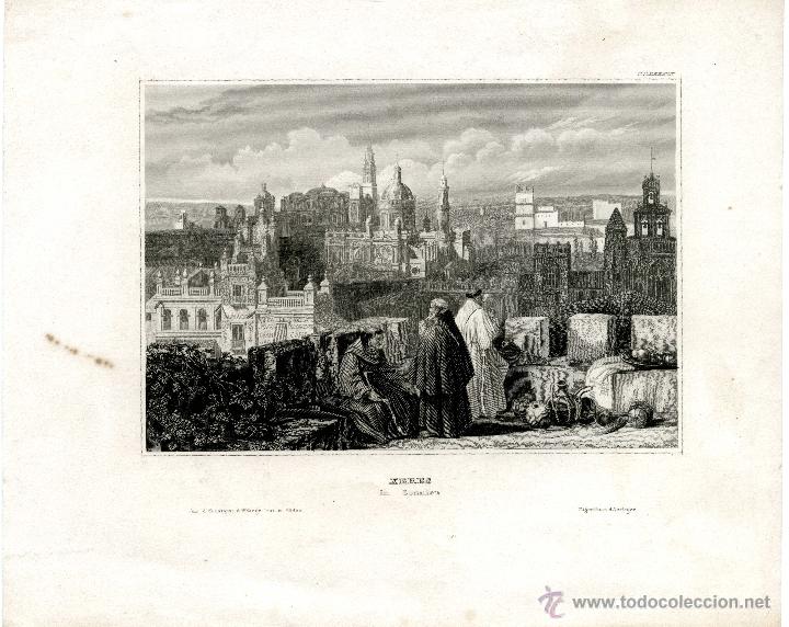Arte: Jerez. In Spanien. C. 1850