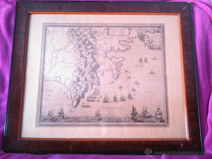 Art: MAPA GRABADO, PLAN DE LA VILLE DE CAP DE QUIERS EN CATALOGNE, SEBASTIEN DE BEAULIEU 1655