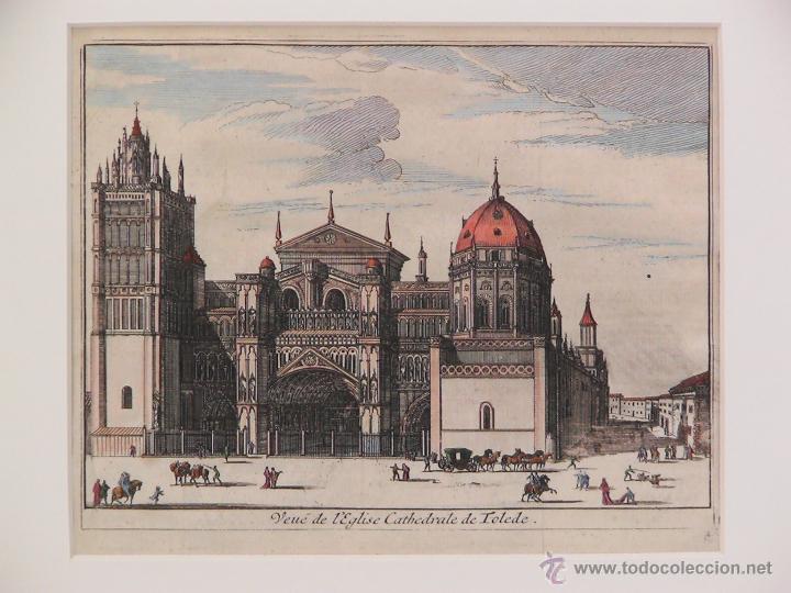 Arte: Vista de la Iglesia Catedral de Toledo - Foto 1