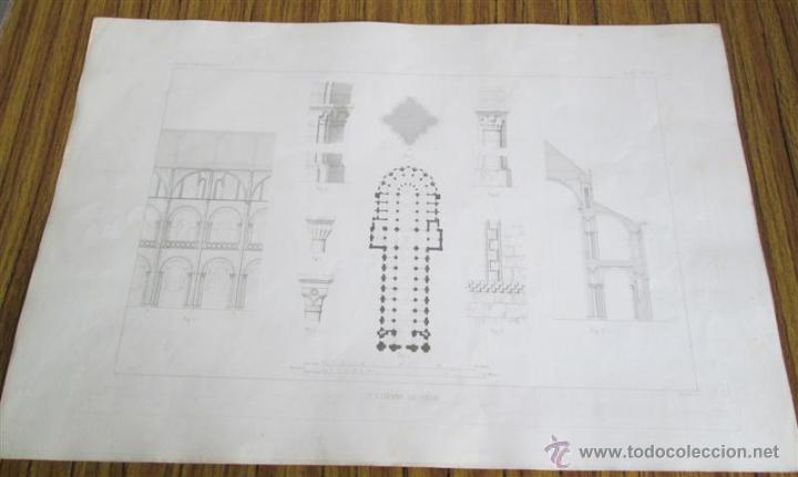 Arte: Grabado de arquitectura - St ermite de Caen - Traite D&acute;architecture - edifices 1863 - Foto 1