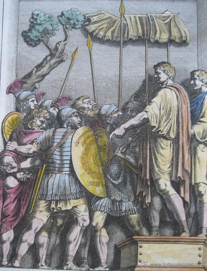Arte: Escena militar romana, 1692. Bellorio y Bartoli - Foto 2
