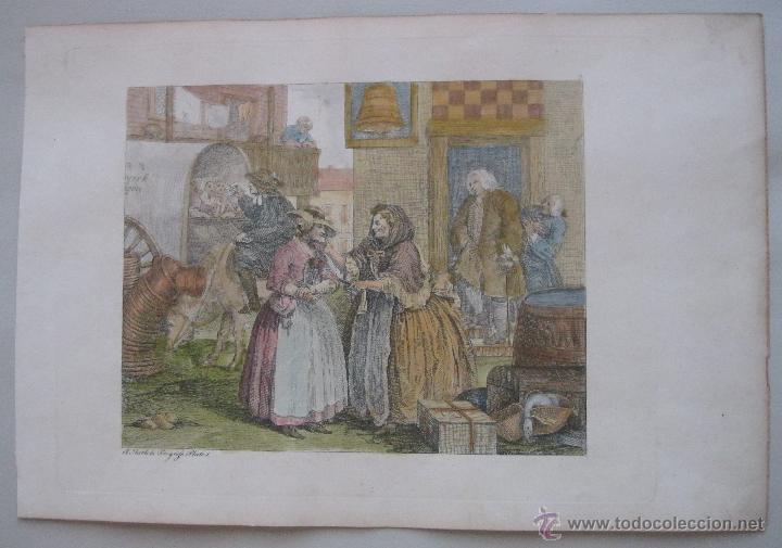 Arte: Moll en Londres, 1818. William Hogarth - Foto 1