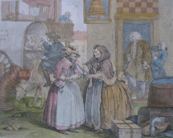 Arte: Moll en Londres, 1818. William Hogarth - Foto 2