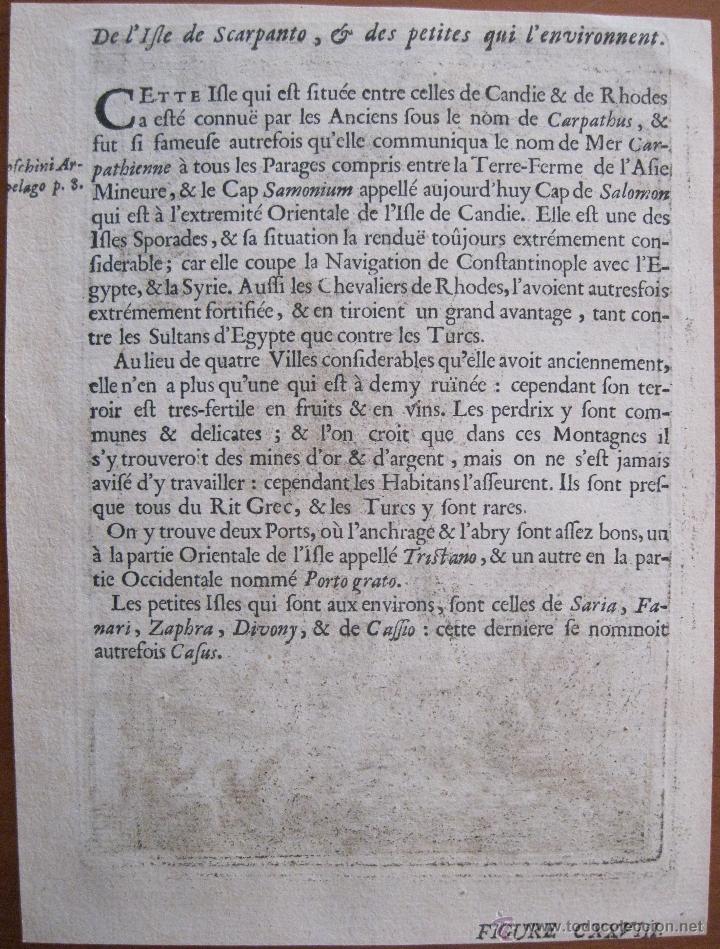 Arte: El coloso de Rodas, 1683. Mallet - Foto 3