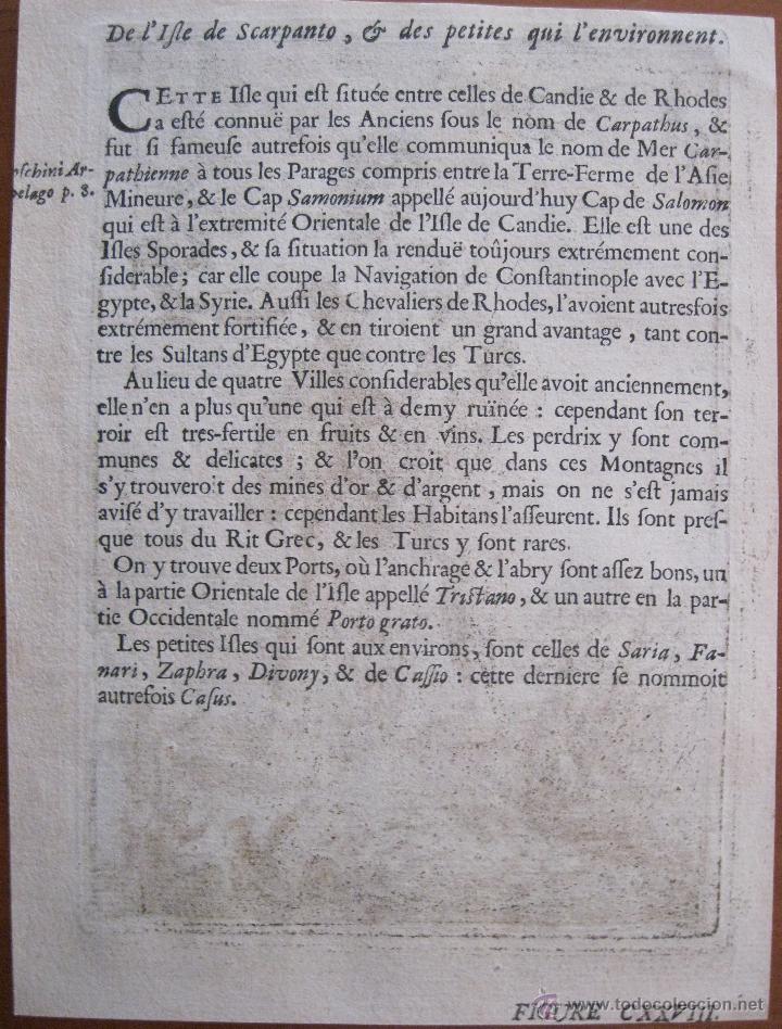 Arte: El coloso de Rodas, 1683. Mallet - Foto 4