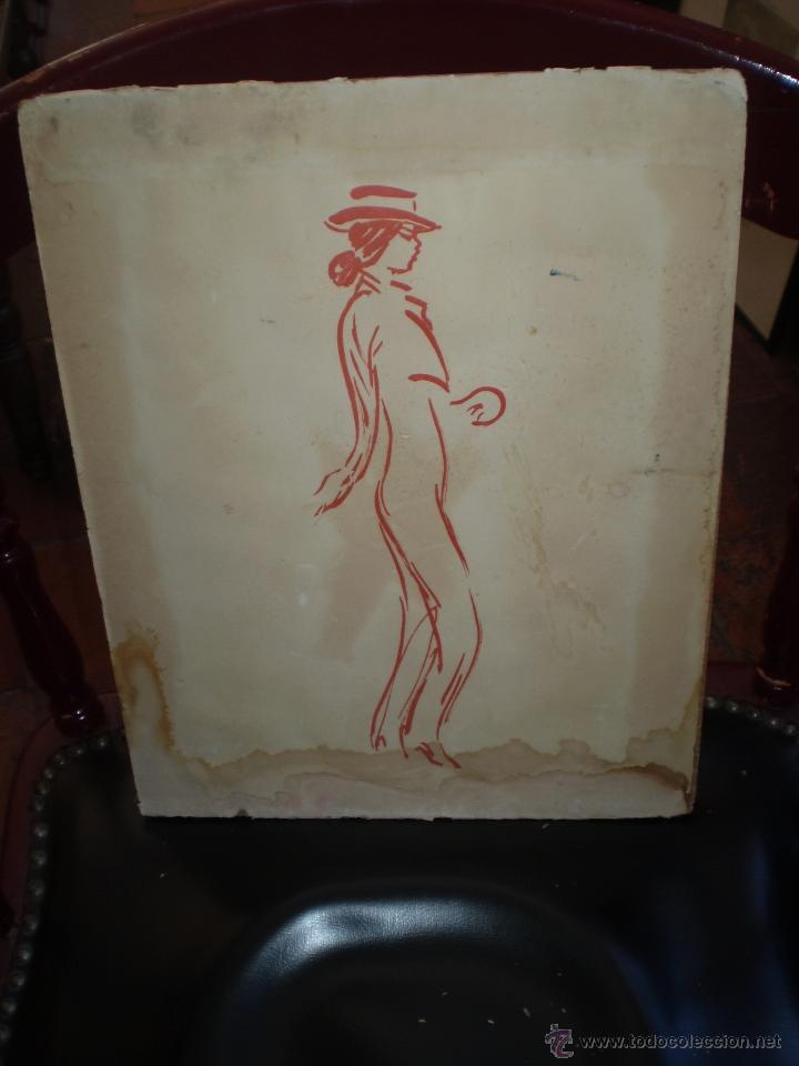 Arte: GRABADO DE BAILADORA - Foto 1