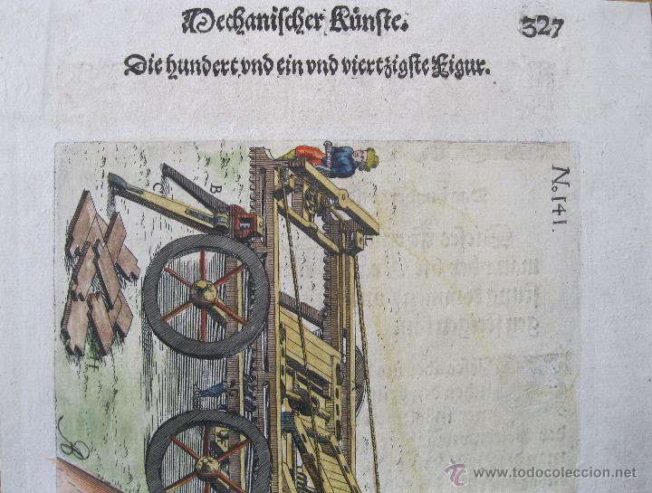 Arte: Dispositivos mec&aacute;nicos III, 1620.Ramelli - Foto 2