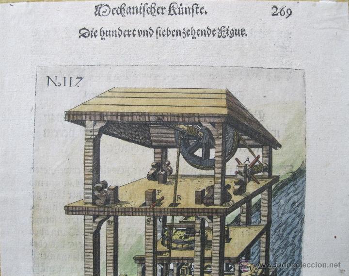 Arte: Dispositivos mec&aacute;nicos IV, 1620.Ramelli - Foto 3