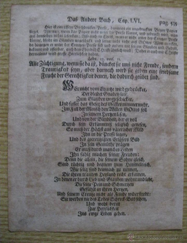 Arte: Emblema barroco: Imprenta. 1680 - Foto 5