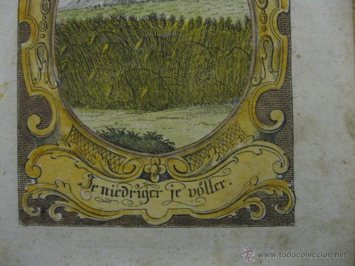 Arte: Emblema barroco: La cosecha madura, 1680 - Foto 4