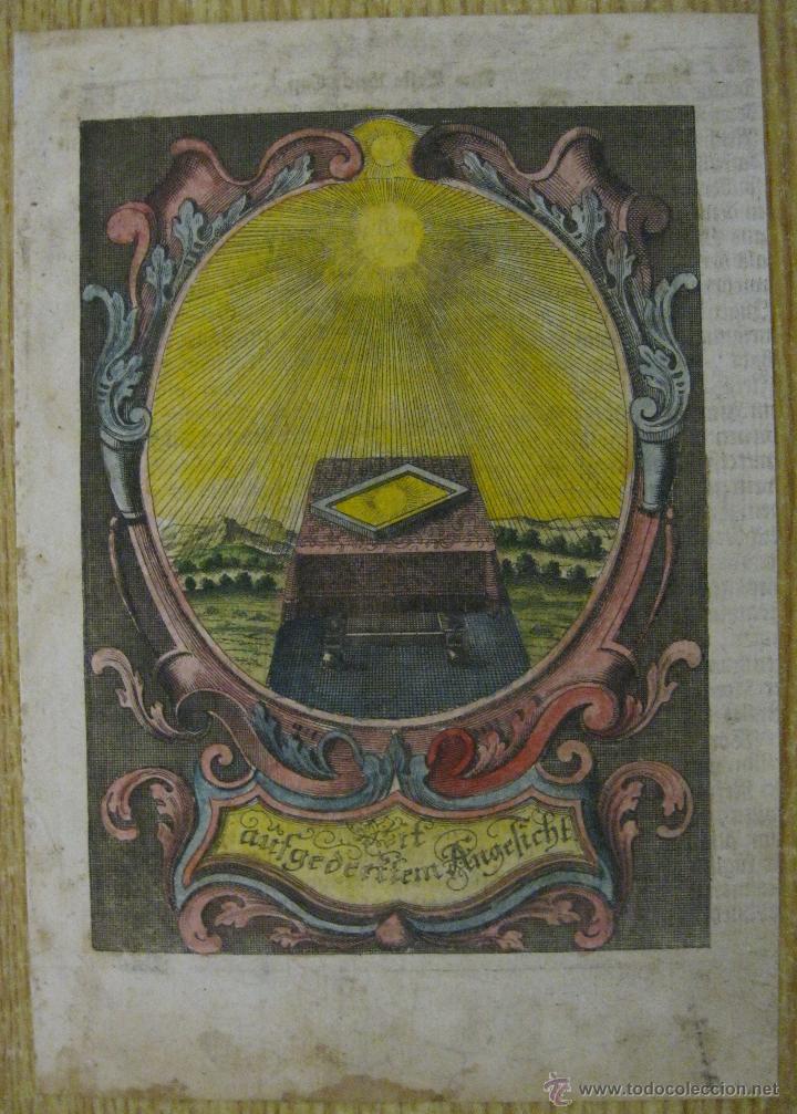 Arte: Emblema barroco: Reflefos de gloria II,1680 - Foto 1