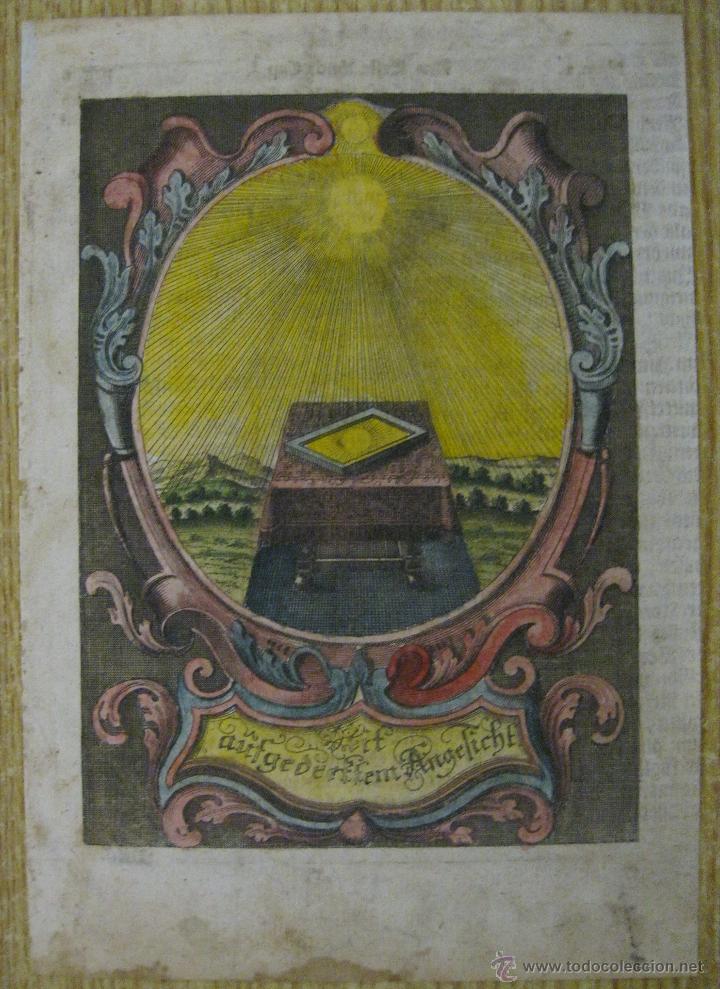 Arte: Emblema barroco: Reflefos de gloria II,1680 - Foto 2
