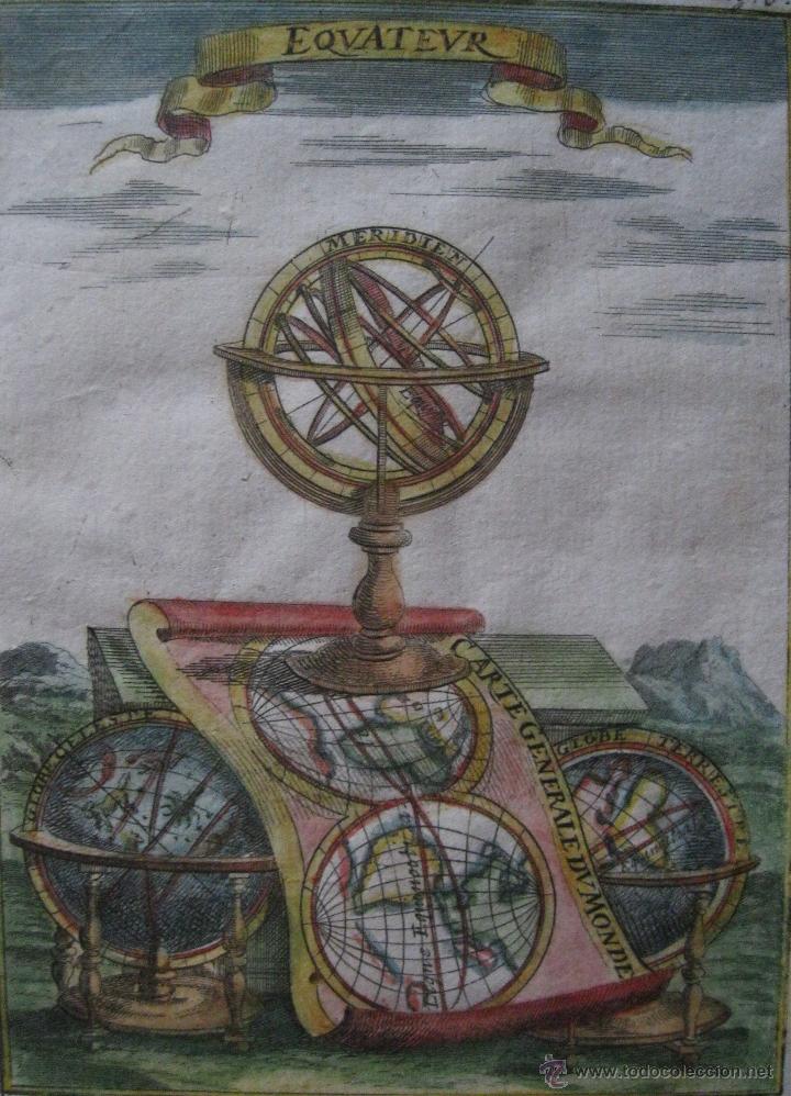 Arte: Esfera Armilar II, 1685.Mallet - Foto 1