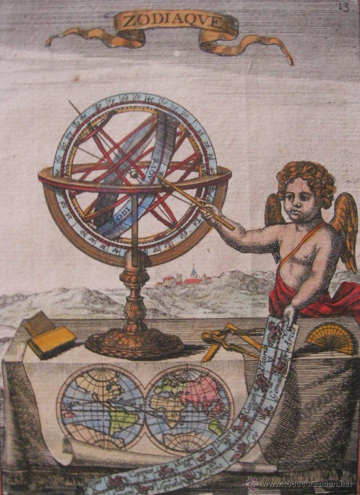 Arte: Esfera Armilar IV, 1683. Mallet - Foto 3