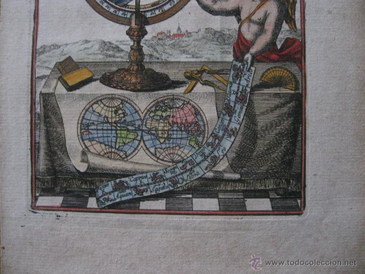 Arte: Esfera Armilar IV, 1683. Mallet - Foto 5
