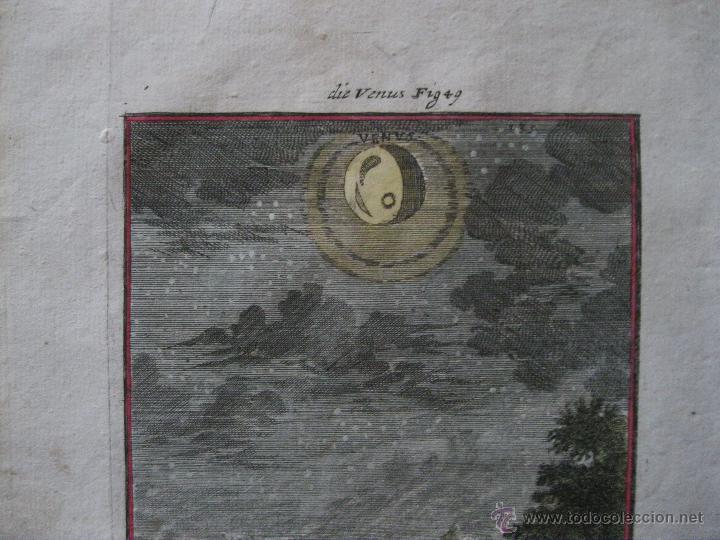 Arte: Astronom&iacute;a celestial, vista de Venus.1685.Mallet - Foto 4