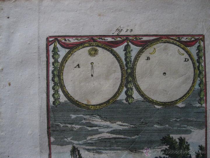 Arte: Astronom&iacute;a celestial, Luna y Tierra, 1685. Mallet - Foto 4