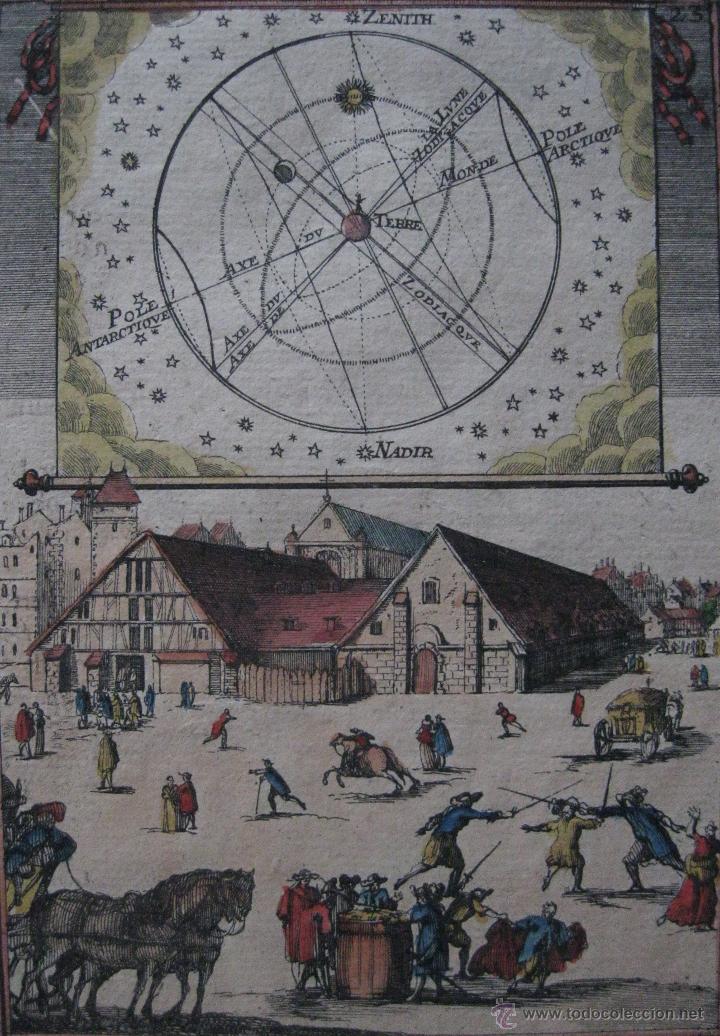 Arte: La Tierra en el espacio.1683.Mallet - Foto 1